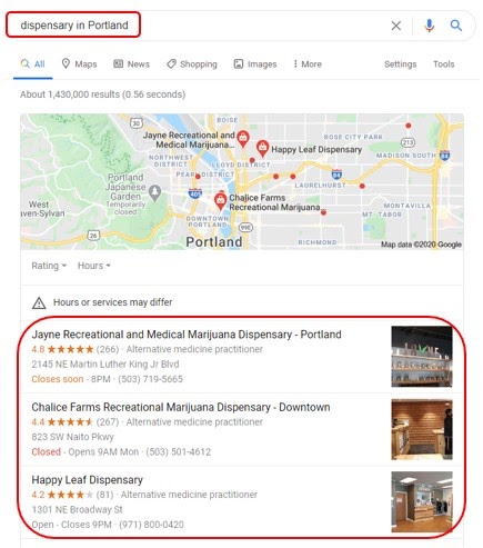 Digital advertising strategies for cannabis dispensaries